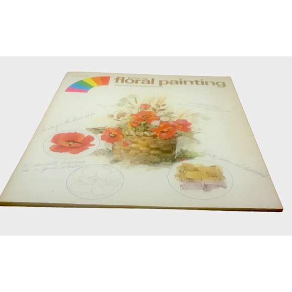 VTG. KEYS TO FLORAL PAINTING McGuire Skylight Studio 1972 How To Paint Flowers - Picture 1 of 2